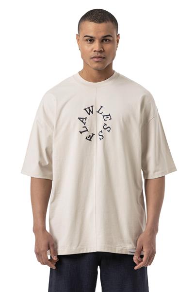 FLAWLESS Baskılı Oversize T-Shirt