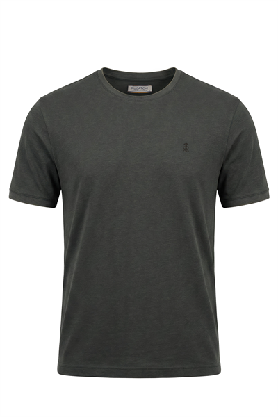 Erkek İnterlok Parlak Dokulu Bisiklet Yaka