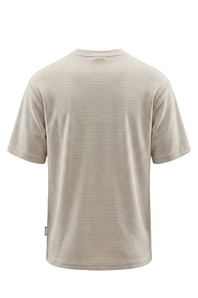 Erkek Jakar Oversize Kesim Tişört