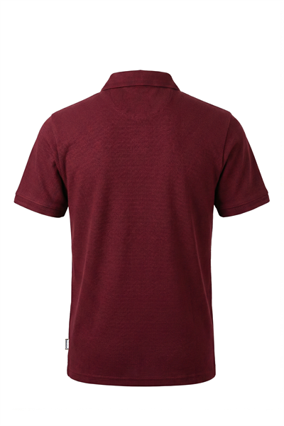 Erkek Waffle Dokulu Cepli Günlük Polo