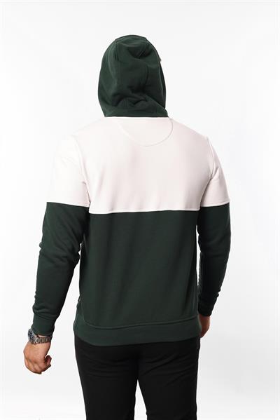 3 İplik Kapüşonlu Kanguru Cepli Sweatshirt – Pamuk Viskon Regular Fit Rugatchi Exclusive