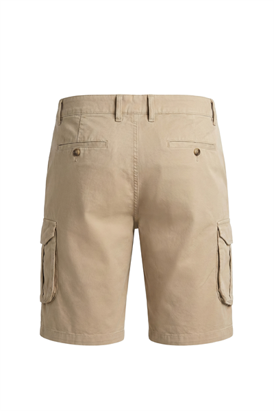 Erkek Gabardin Tam Esnek Şort