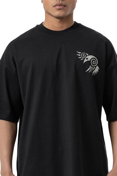 KARTAL Baskılı Oversize T-Shirt
