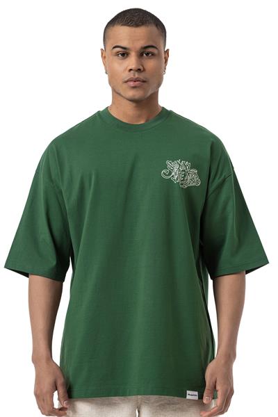 FRANKY HIPSTER Baskılı Oversize T-Shirt