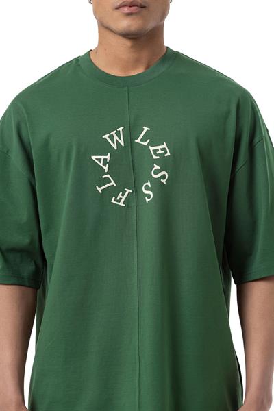 FLAWLESS Baskılı Oversize T-Shirt