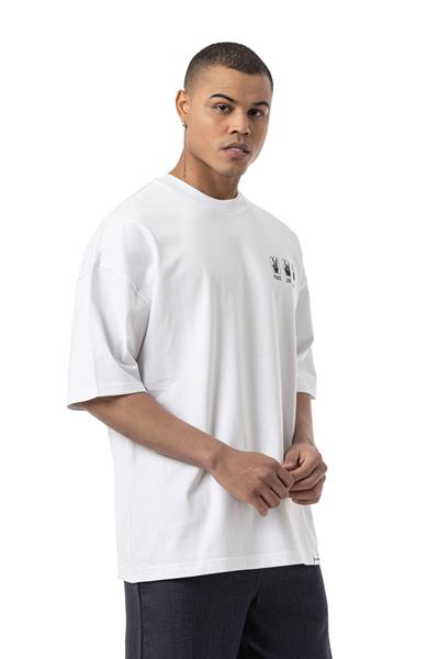 CONFISUON Baskılı Oversize T-Shirt