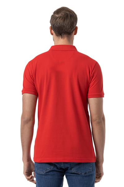 %100 Pamuklu Polo Yaka Tişört Premium PureFit