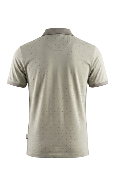 Erkek İnce Çizgi Detaylı İnterlok Polo