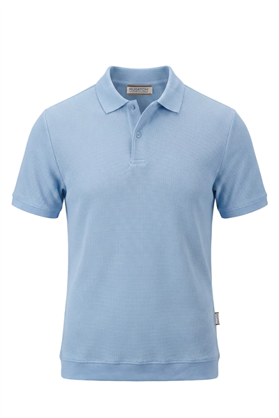 Erkek Waffle Dokulu Esnek Polo Tişört