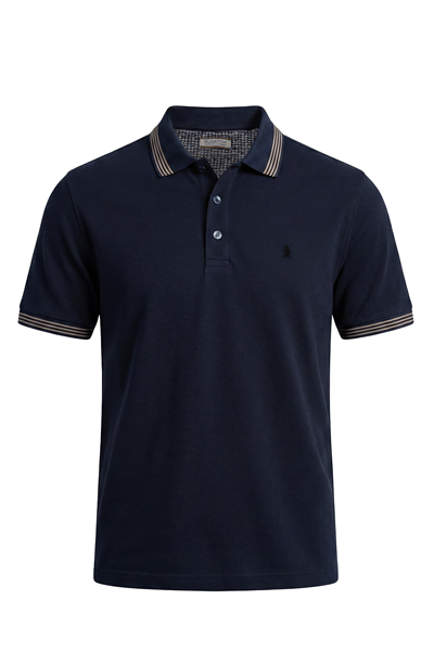 Erkek Likralı Esnek Fit Pike Polo