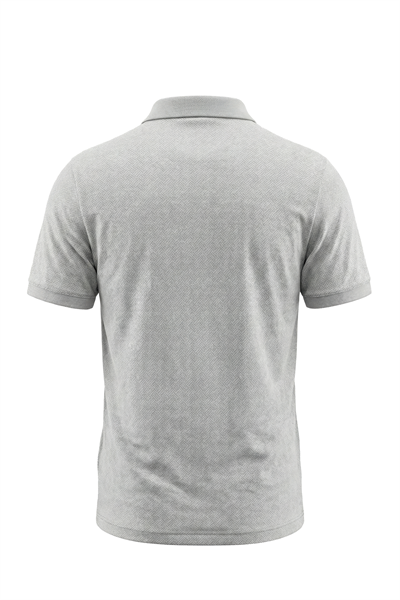 Erkek Kendinden Desenli Jakar Polo