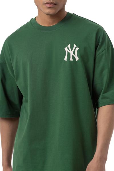 NY Baskılı Oversize T-Shirt