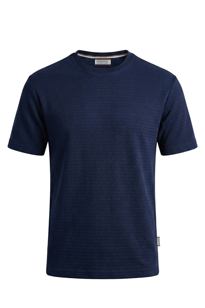 Erkek Jakar Oversize Kesim Tişört