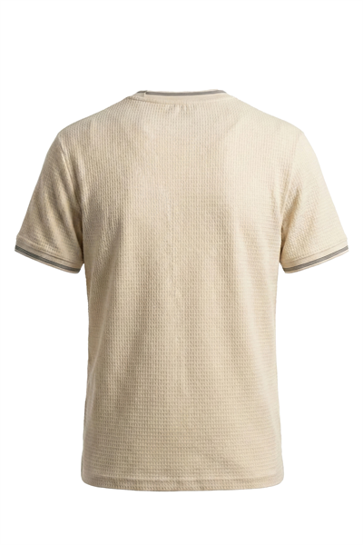 Erkek Poly-Viskon Desenli Tişört