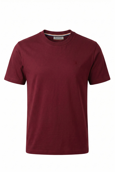 Erkek Kalın Dokulu Basic Tişört