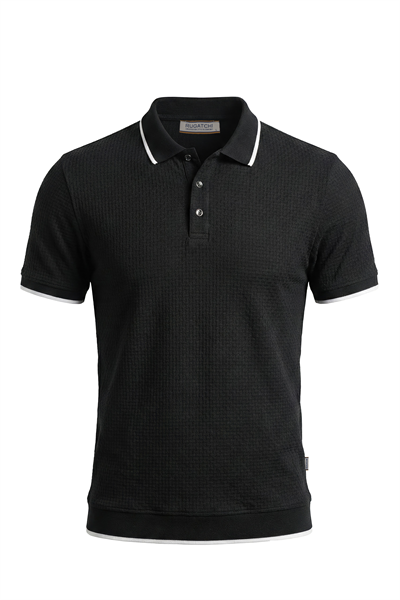 Erkek Triko Görünümlü Serin Polo