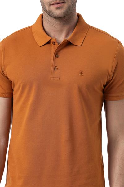 %100 Pamuklu Polo Yaka Tişört Premium PureFit
