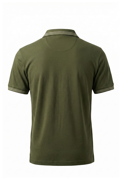 Erkek Likralı Esnek Fit Pike Polo