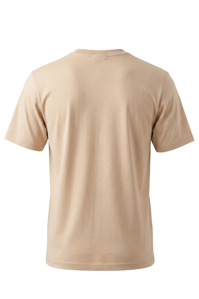 Erkek Kalın Dokulu Basic Tişört