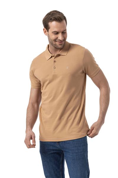 %100 Pamuklu Polo Yaka Tişört Premium PureFit
