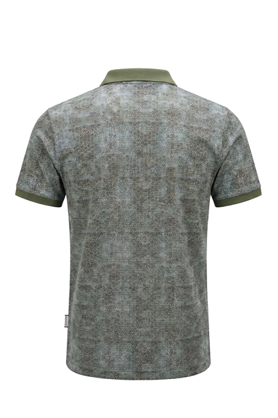 Erkek Viskon Karışımlı Serin Polo Tişört