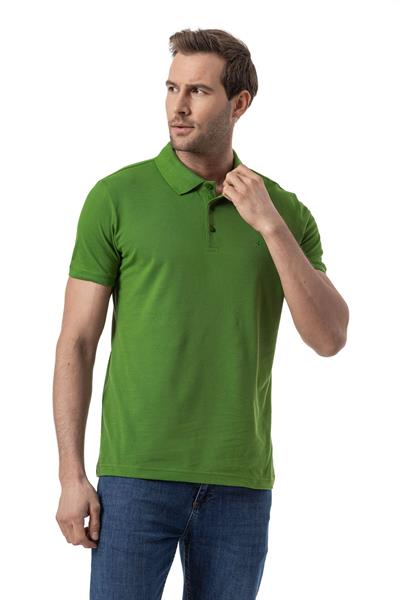 %100 Pamuklu Polo Yaka Tişört Premium PureFit