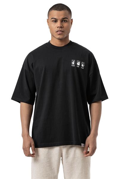 CONFISUON Baskılı Oversize T-Shirt