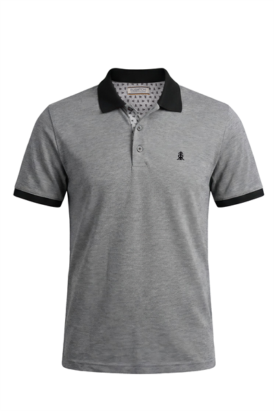 Erkek İnterlok İpeksi Dokulu Polo Tişört