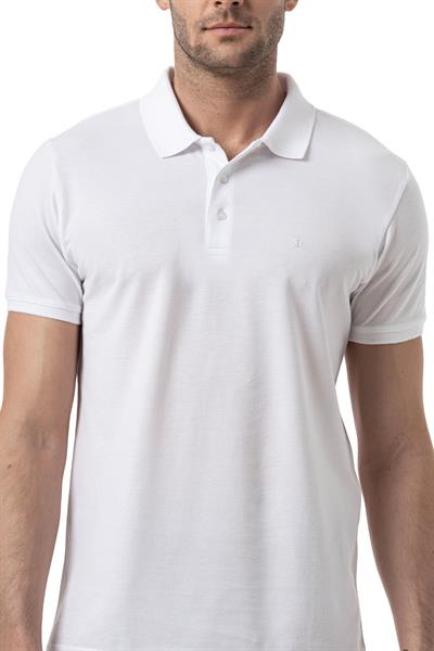 %100 Pamuklu Polo Yaka Tişört Premium PureFit