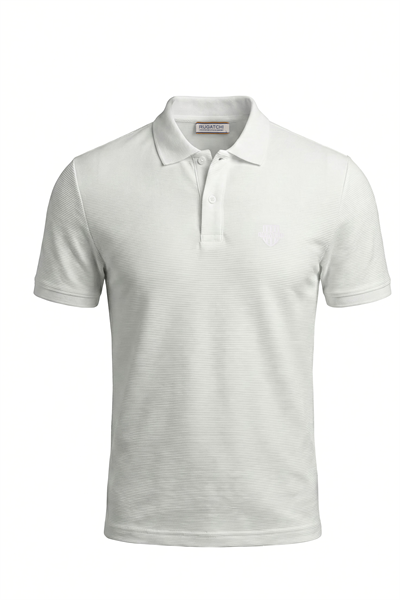 Erkek Fitilli (Ottoman) Örgü Polo Tişört