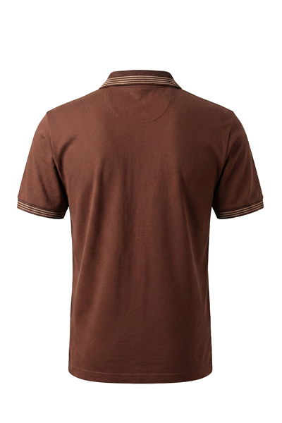 Erkek Likralı Esnek Fit Pike Polo