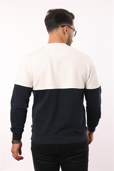 Battal 3 İplik Bisiklet Yaka Sweatshirt – Pamuk Viskon Regular Fit Rugatchi Exclusive