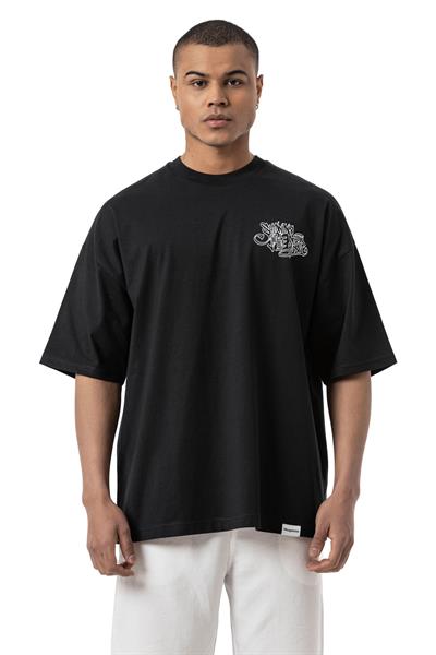 FRANKY HIPSTER Baskılı Oversize T-Shirt