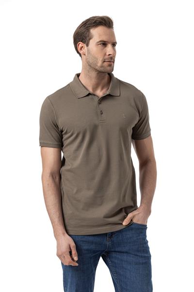 %100 Pamuklu Polo Yaka Tişört Premium PureFit