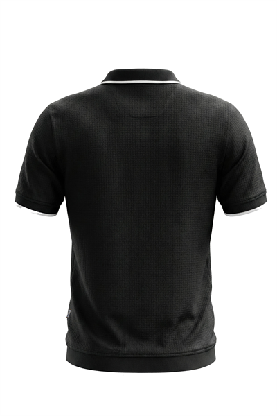 Erkek Triko Görünümlü Serin Polo