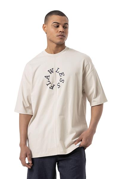 FLAWLESS Baskılı Oversize T-Shirt
