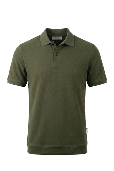 Erkek Waffle Dokulu Esnek Polo Tişört