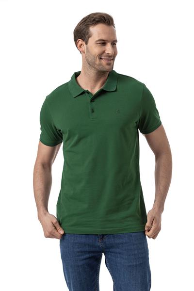 %100 Pamuklu Polo Yaka Tişört Premium PureFit