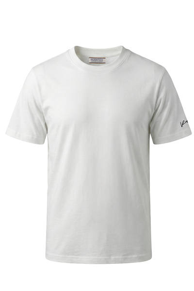 Erkek Flamlı Dokulu Basic Tişört