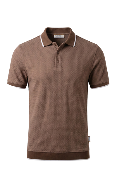 Erkek Triko Görünümlü Serin Polo