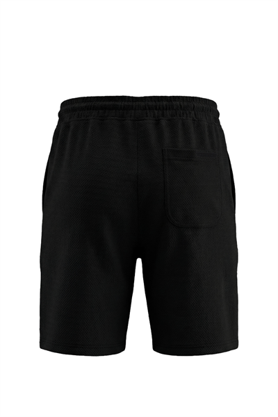 Erkek Jakar Dokulu Rahat Şort