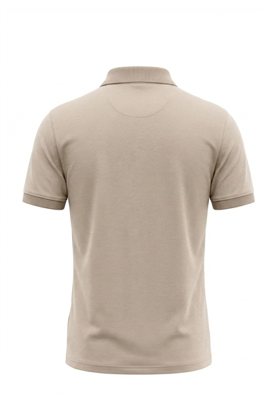 Erkek İnterlok İpeksi Dokulu Polo Tişört