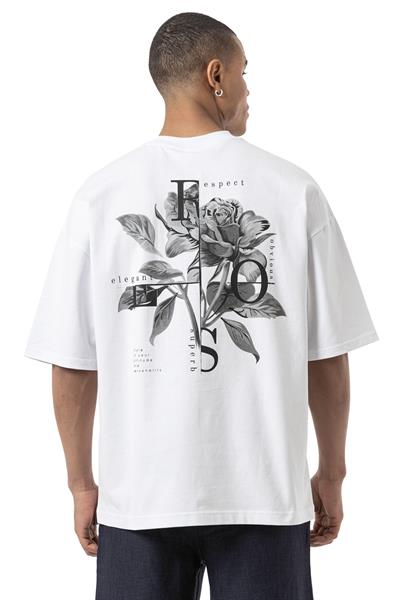 FOSE Baskılı Oversize T-Shirt