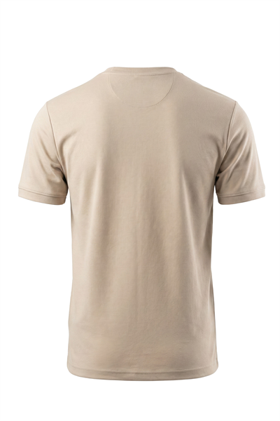 Erkek İnterlok Parlak Dokulu Bisiklet Yaka