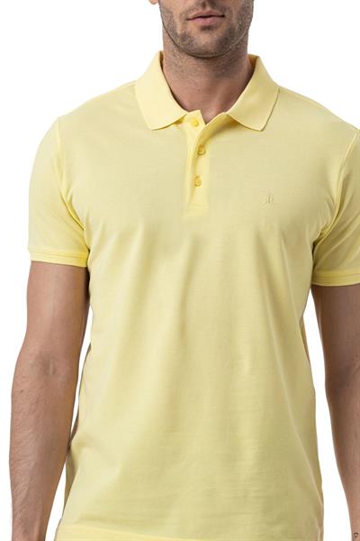 %100 Pamuklu Polo Yaka Tişört Premium PureFit