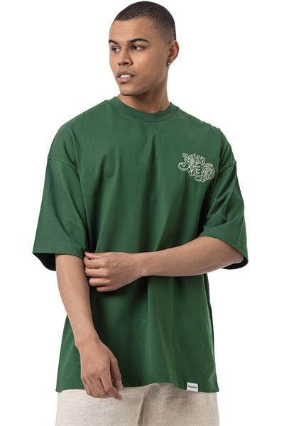 FRANKY HIPSTER Baskılı Oversize T-Shirt