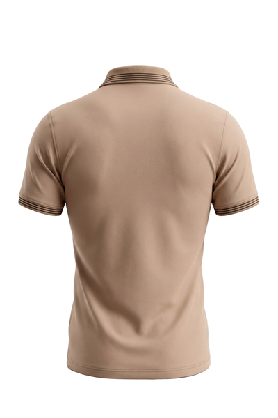 Erkek Likralı Esnek Fit Pike Polo