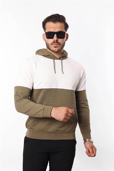 3 İplik Kapüşonlu Kanguru Cepli Sweatshirt – Pamuk Viskon Regular Fit Rugatchi Exclusive