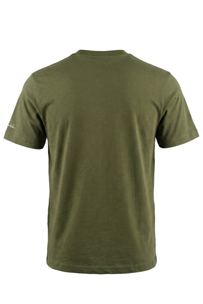 Erkek Flamlı Dokulu Basic Tişört