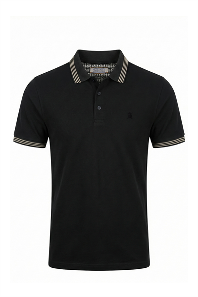 Erkek Likralı Esnek Fit Pike Polo